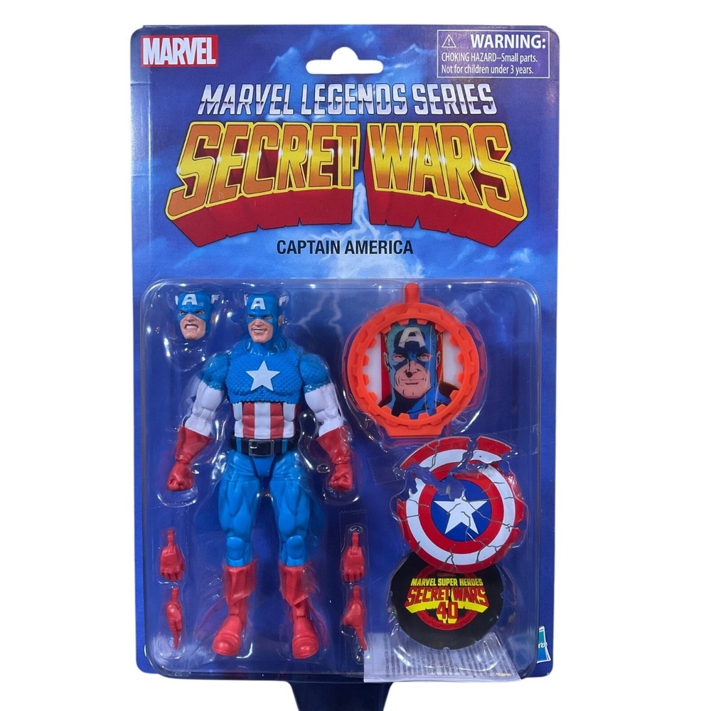 Secret Wars Marvel Legends Captain America 6-Inch Action Figure‎ By Hasbro